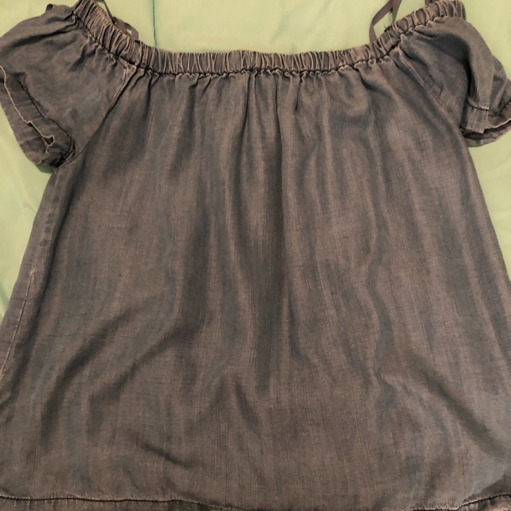 A off the shoulder top